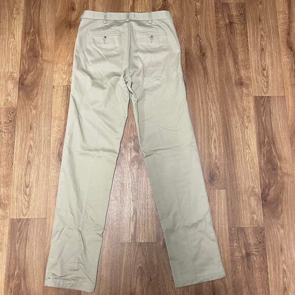 Lands End Mens Tailored Fit Khaki Chino Pants Size 31Wx35L Extra Long Cotton - Picture 2 of 8